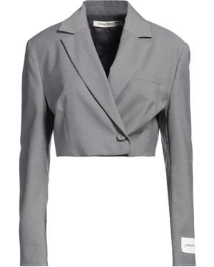 hinnominate Blazer Polyester, Viscose, Elastane - Grey