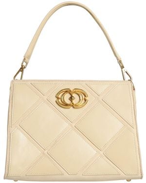 La Carrie Ivory Handbag Leather - Natural
