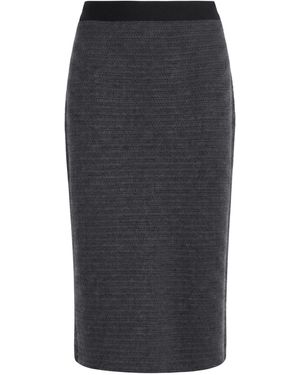 Fabiana Filippi Midi Skirt - Gray