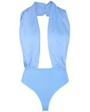 Jijil Azure Bodysuit Cotton, Polyamide, Elastane, Polyester - Blue