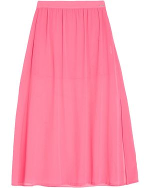 ARMANI EXCHANGE Midi Skirt Polyester - Pink