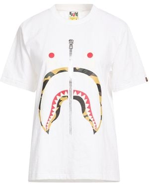 A Bathing Ape T-Shirt Cotton - White