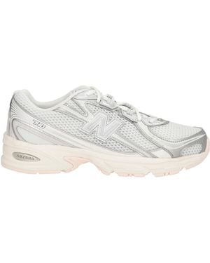 New Balance Trainers Textile Fibres, Synthetic Material - White