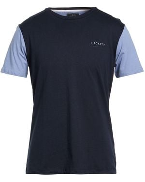 Hackett Heritage Midnight T-Shirt Cotton - Blue