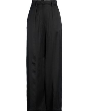 forte_forte Trousers Viscose, Wool - Black