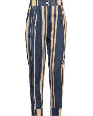 Yes-Zee Pants Linen - Blue
