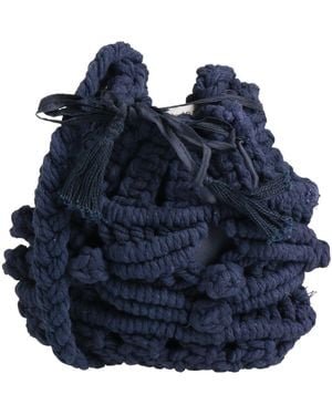 Maliparmi Cross-Body Bag Textile Fibres - Blue