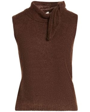 ViCOLO Sweater Alpaca Wool, Merino Wool, Polyamide - Brown