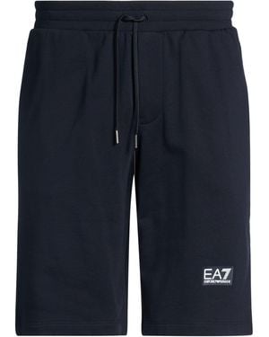 EA7 Shorts & Bermuda Shorts Cotton - Blue