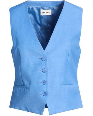 P.A.R.O.S.H. P.A.R.O..H. Waistcoat - Blue
