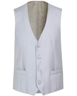 Corneliani Tailored Vest Virgin Wool - Gray