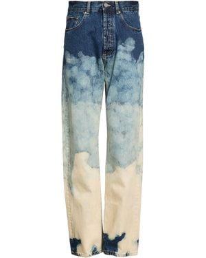 Palm Angels Pantalon En Jean - Bleu
