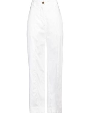 Patou Trousers Cotton - White