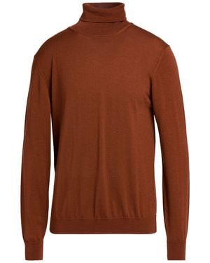 Daniele Fiesoli Turtleneck Merino Wool - Brown
