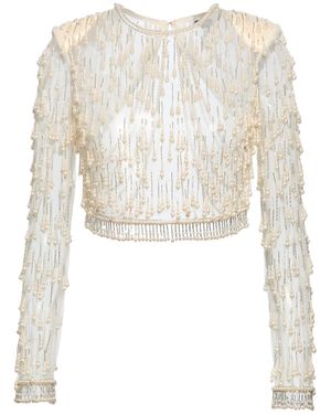 Elisabetta Franchi Top - White