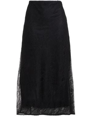 Ottod'Ame Midi Skirt Polyester - Black