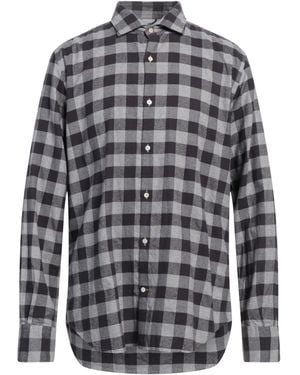 Brooksfield Shirt Cotton - Grey