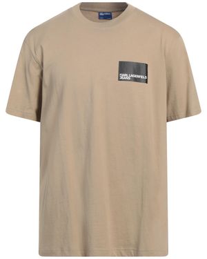 Karl Lagerfeld T-shirts - Natur