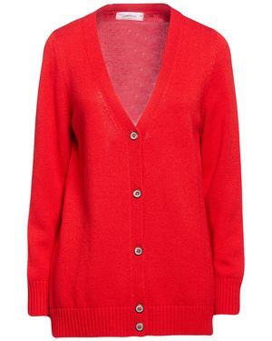 Gran Sasso Cardigan Virgin Wool, Viscose, Cashmere - Red