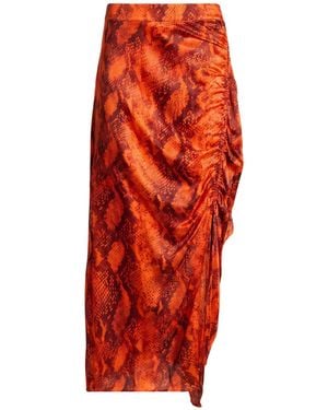 AllSaints Maxi Skirt - Red