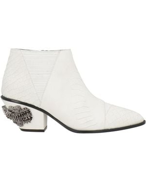 Giuseppe Zanotti Ankle Boots Leather - White