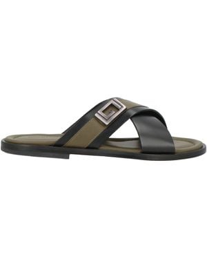 Giovanni Conti Sandals Calfskin - Black