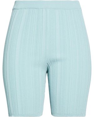 Marco Rambaldi Shorts & Bermuda Shorts Viscose, Polyamide - Blue