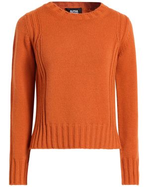 Alpha Studio Sweater Cashmere - Orange
