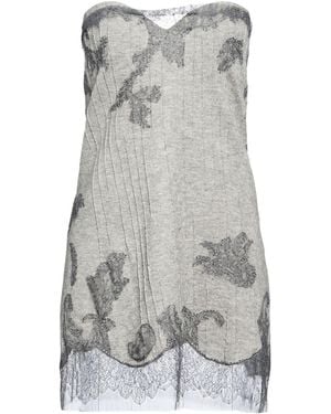 Ermanno Scervino Mini Dress - Grey