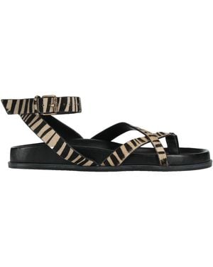 Ba&sh Sandals Leather - Black