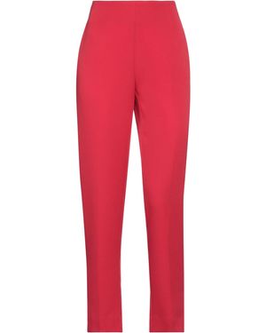 Sandro Ferrone Pants Polyester, Elastane - Red