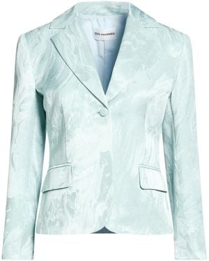 DES_PHEMMES Blazer Cotton, Viscose - Blue