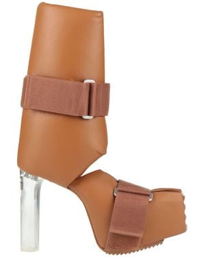 Rick Owens Boot Leather - Brown