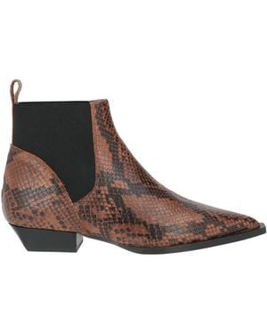 Ángel Alarcón Ankle Boots Leather - Brown