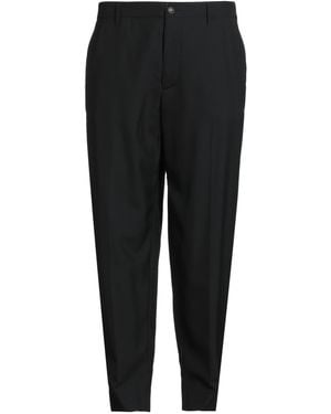 Massimo Alba Pants Virgin Wool - Black