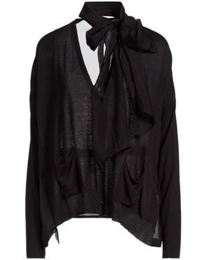 Masnada Strickjacke - Schwarz