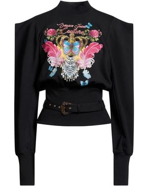 Versace Jeans Couture Sweatshirt Cotton - Black