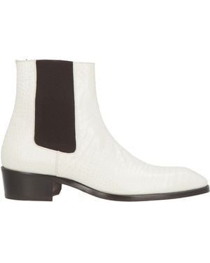 Tom Ford Ankle Boots - White