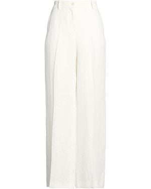 P.A.R.O.S.H. Trousers Linen - White