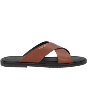 Bally Sandals Calfskin - Brown