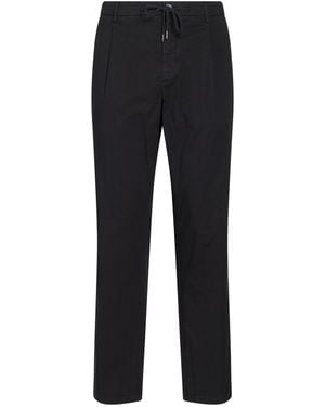 BOGGI Pants Cotton, Elastane - Black
