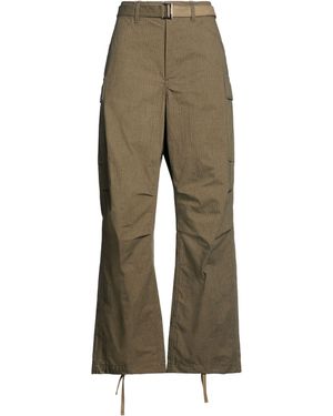 Sacai Military Pants Cotton, Nylon - Green