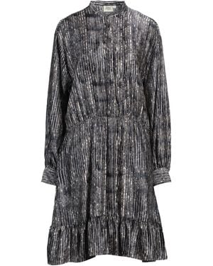 Hartford Midi Dress Viscose, Silk - Gray