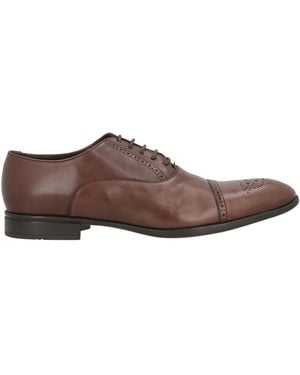 Doucal's Lace-Up Shoes Calfskin - Brown