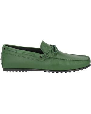 Tod's Loafers Leather - Green