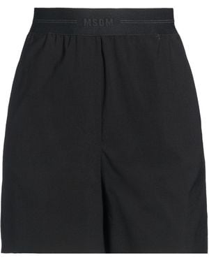 MSGM Shorts & Bermuda Shorts - Black