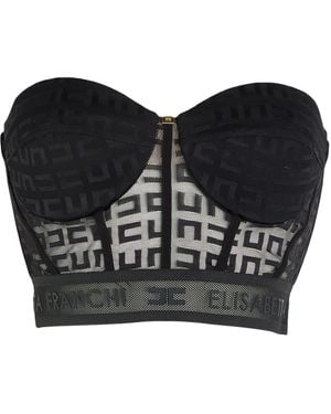 Elisabetta Franchi Top - Black