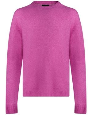 Roberto Collina Sweater Cashmere, Silk, Polyester - Pink