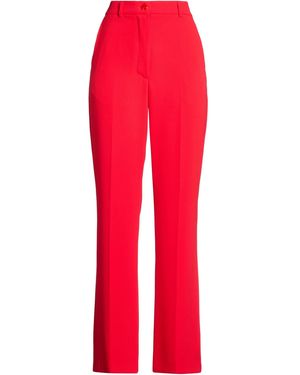 SOLOTRE Pants Polyester, Elastane - Red