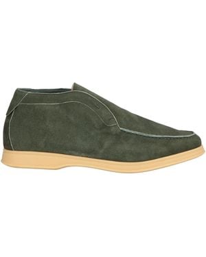 Andrea Ventura Firenze Ankle Boots - Green
